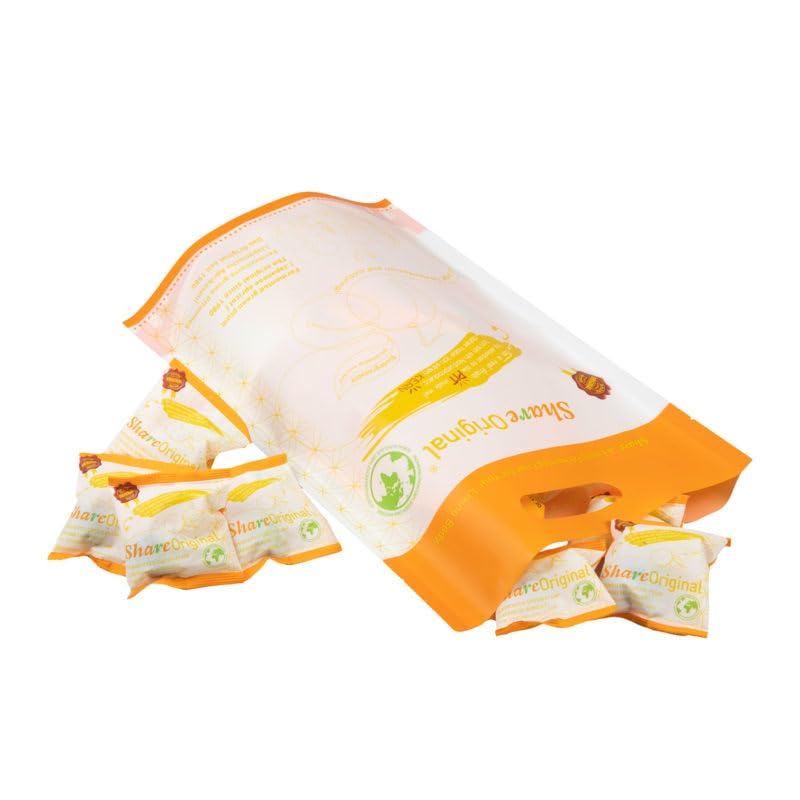 Share Original® Fermented Plum/Japanese Apricot (1.1lb Bag, 30~33pcs): 30+month naturally fermented, effective natural alternative to lab-made laxatives & probiotics, vegan & non-GMO, individually wrapped packet easy for travel (Swiss-made, free shipping)